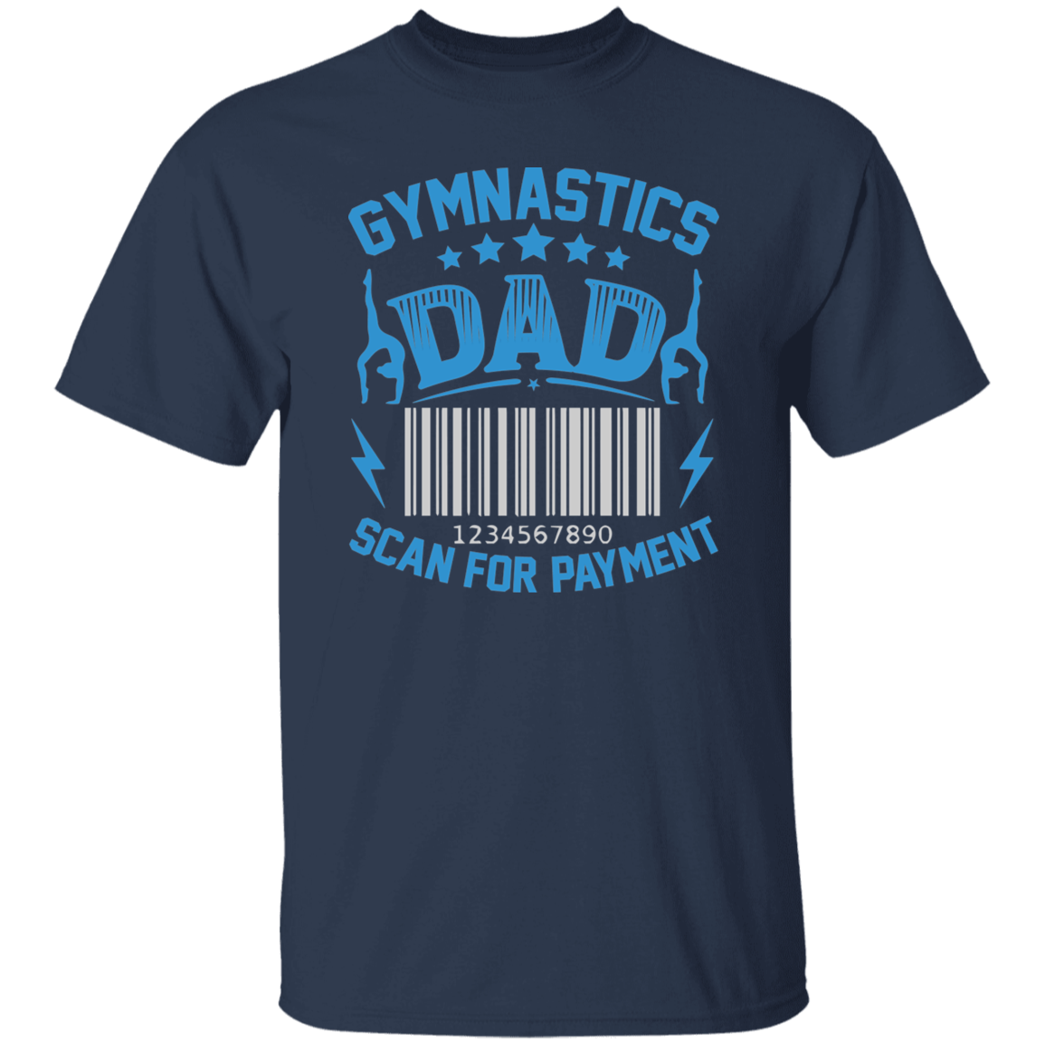 Gymnastics Dad Scan for Payment - Thoughtful Blossom