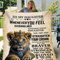 You Are Loved More Than You Know | Plush Throw Blanket | 50x60