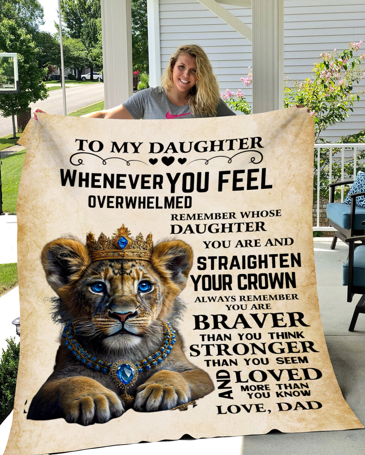 You Are Loved More Than You Know | Plush Throw Blanket | 50x60