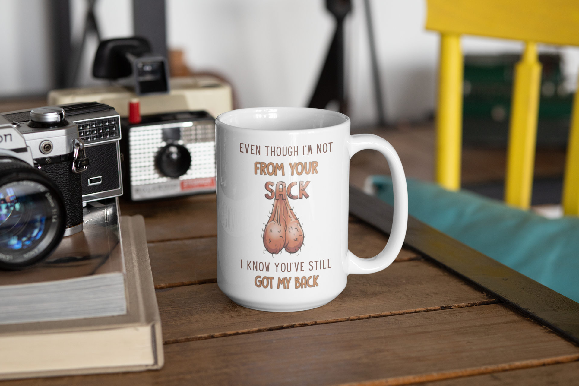 Even Though I'm Not From Your Sack | 15oz. Color Changing Mug - Thoughtful Blossom