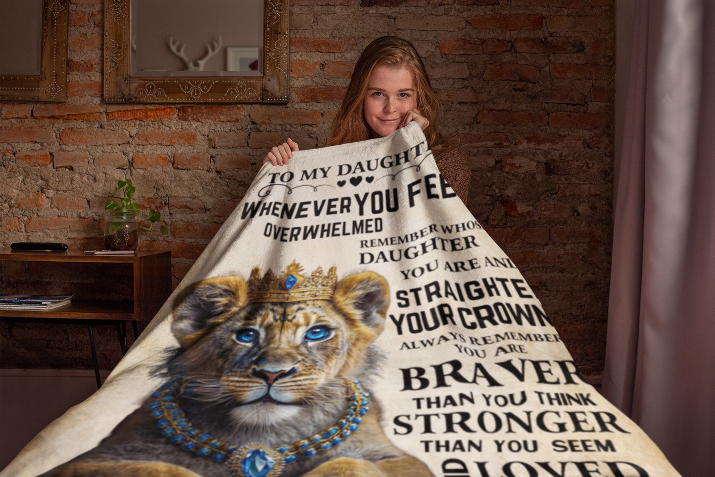 You Are Loved More Than You Know | Plush Throw Blanket | 50x60