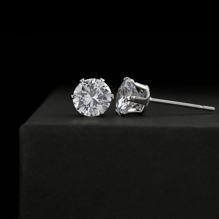 Cubic Zirconia Earrings - Thoughtful Blossom