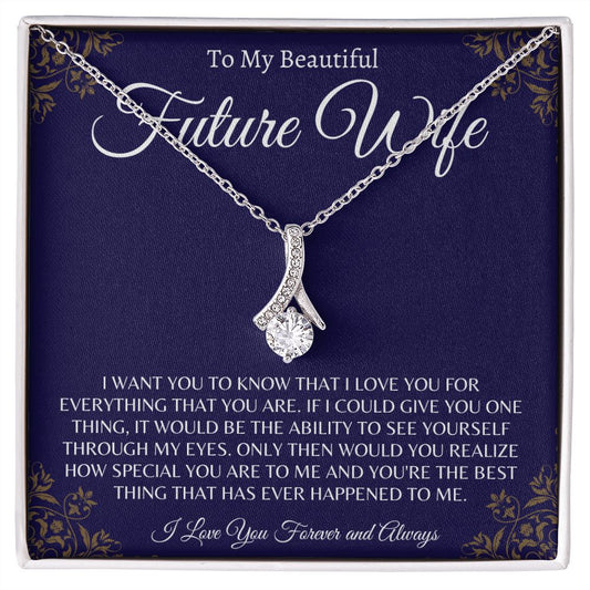 To My Beautiful Future Wife - Forever And Always - Thoughtful Blossom