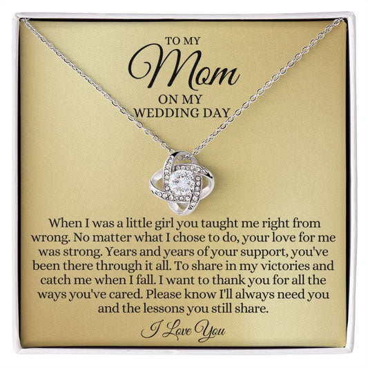 To My Mom On My Wedding Day - Thoughtful Blossom