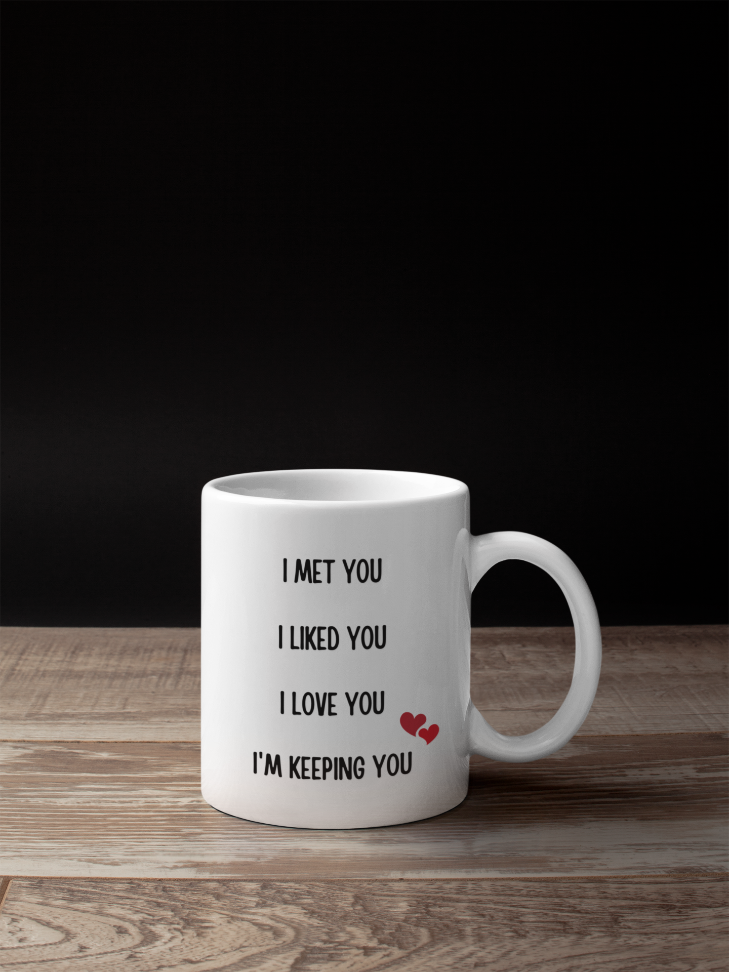 I Met You, I Liked You, I Love You, I'm Keeping You | 11 oz. Mug - Thoughtful Blossom